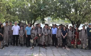 DELEGATION FROM VIETNAM NATIONAL MINE ACTION CENTER (VNMAC) AND U.S. EMBASSY VISIT NORWEGIAN PEOPLE AID (NPA) QUANG BINH
